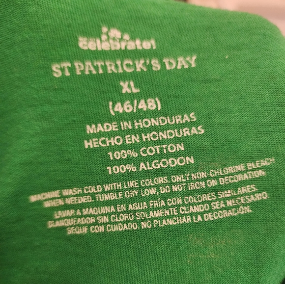St. Patrick's Day Funny Men's XL (46/48) - Picture 4 of 4